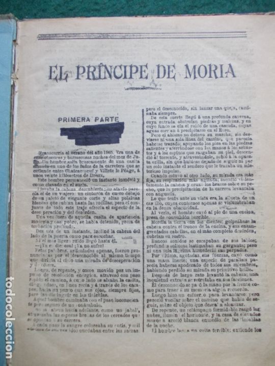 Libros antiguos: EL PRINCIPE DE MORIA - Foto 3