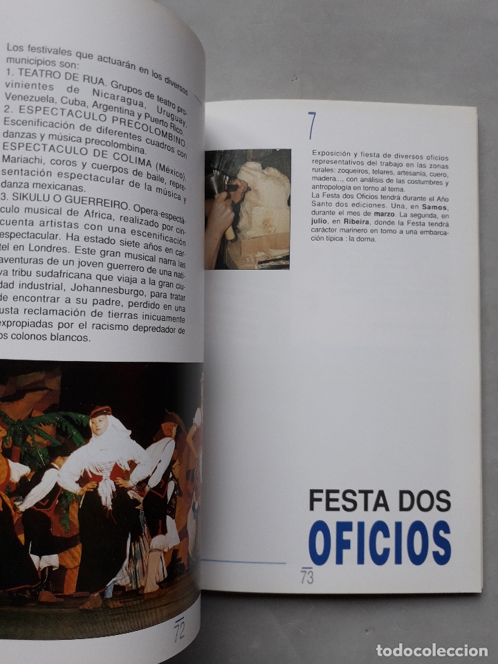 Libros antiguos: Xacobeo 93. Programa Cultural. - Foto 7