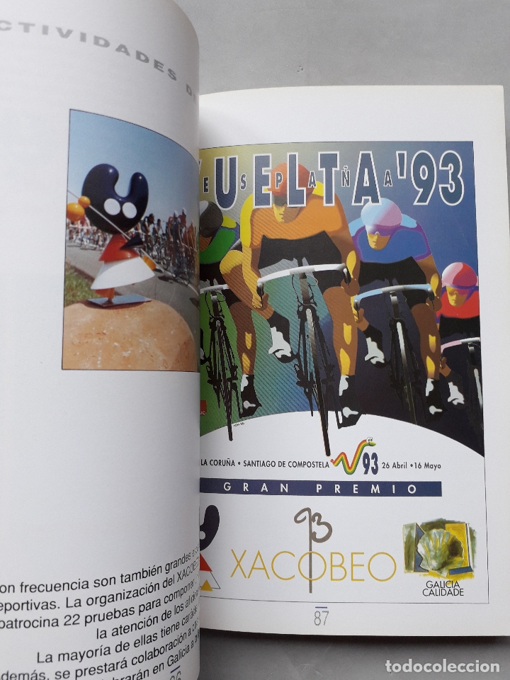Libros antiguos: Xacobeo 93. Programa Cultural. - Foto 8