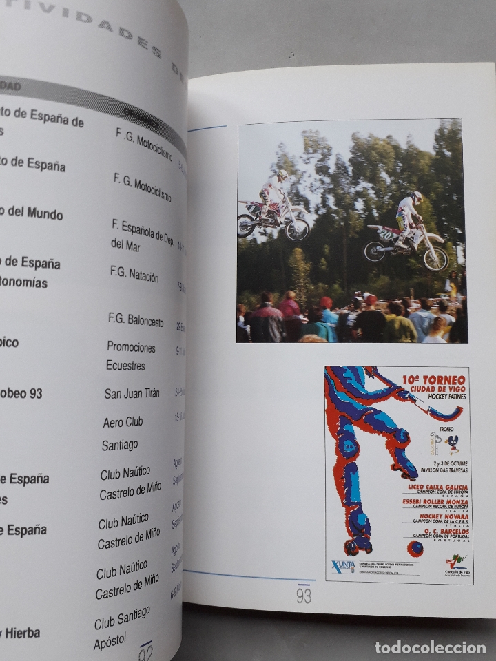 Libros antiguos: Xacobeo 93. Programa Cultural. - Foto 9