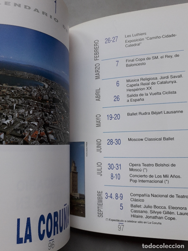 Libros antiguos: Xacobeo 93. Programa Cultural. - Foto 10