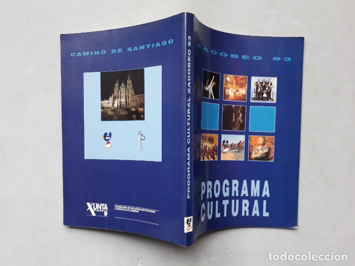 Libros antiguos: Xacobeo 93. Programa Cultural. - Foto 12