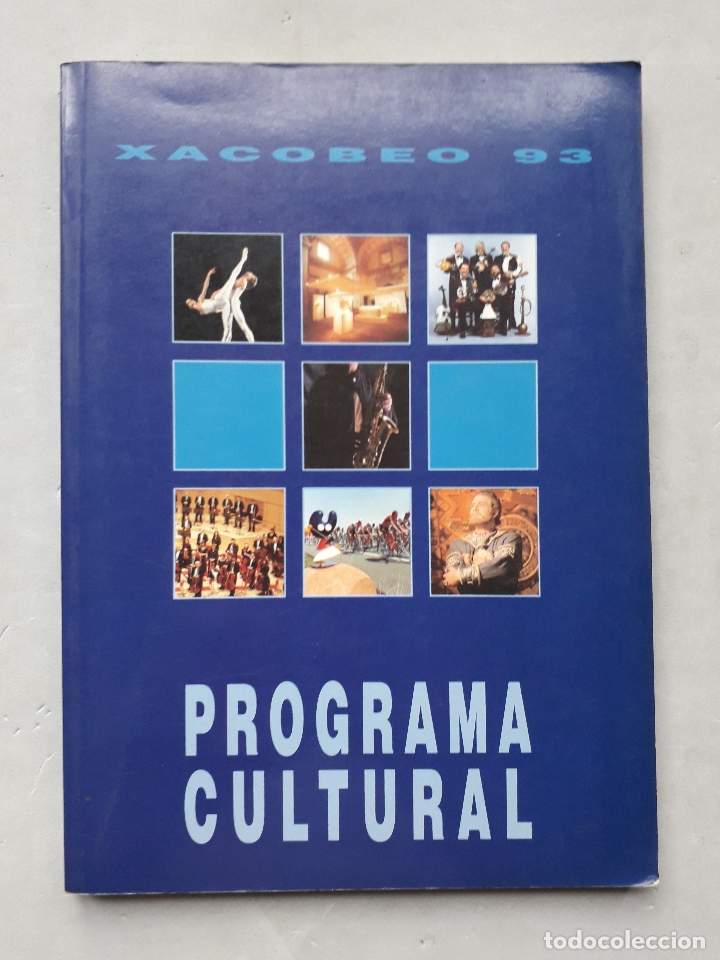 Libros antiguos: Xacobeo 93. Programa Cultural. - Foto 1