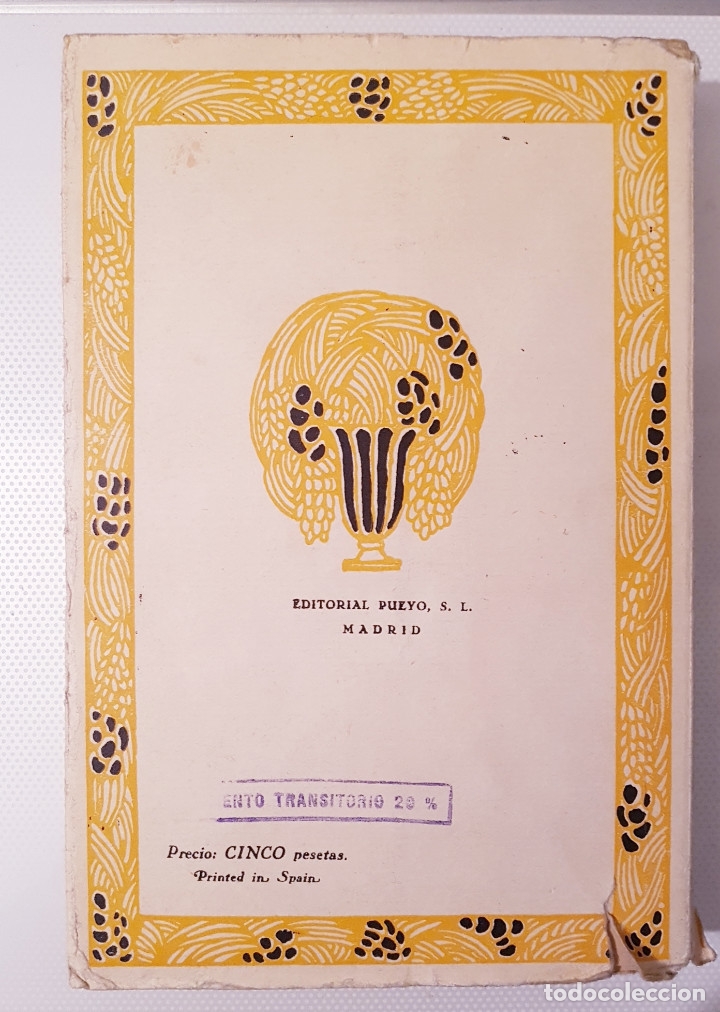 Libros antiguos: GREGORIO. MARTINEZ SIERRA - TU ERES LA PAZ (1934) - Foto 2