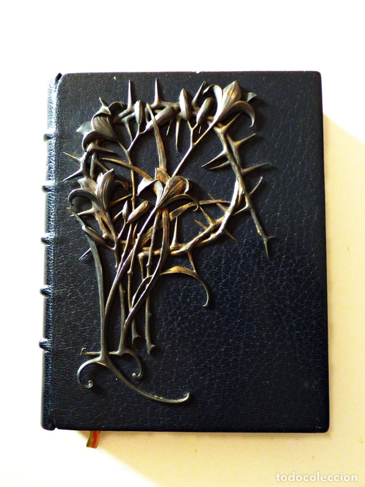 Libri antichi: LUJOSO LIBRO HORAS ROMANAS. FINALES S. XIX.