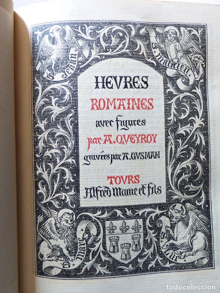 Libros antiguos: LUJOSO LIBRO HORAS ROMANAS. FINALES S. XIX. - Foto 10
