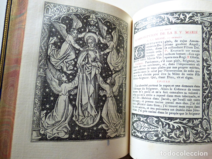 Libros antiguos: LUJOSO LIBRO HORAS ROMANAS. FINALES S. XIX. - Foto 17