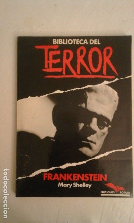 Libros antiguos: frankenstein , biblioteca del terrror - Foto 1