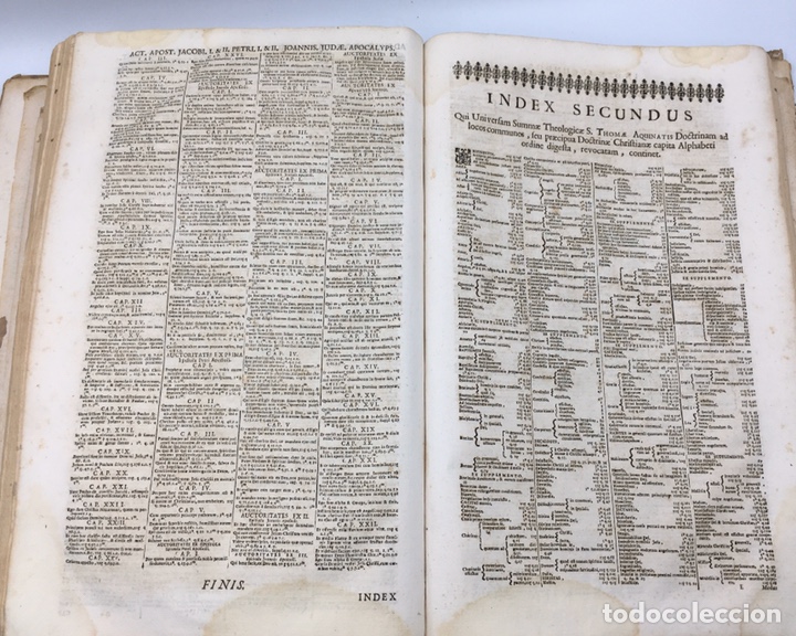 Libros antiguos: Santo Tom&aacute;s, 1740. Pergamino, gran formato. - Foto 6