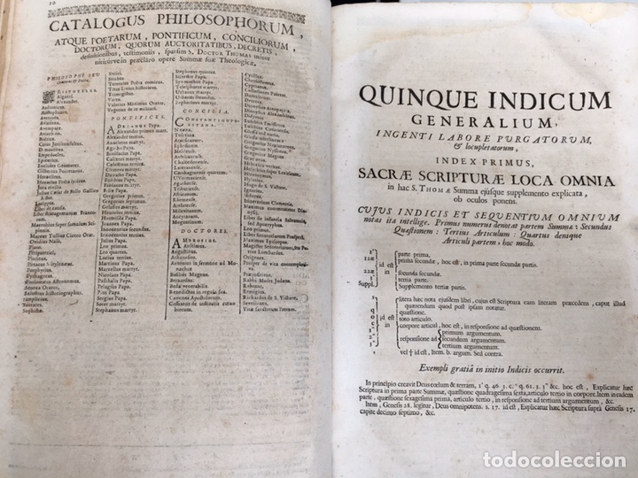 Libros antiguos: Santo Tom&aacute;s, 1740. Pergamino, gran formato. - Foto 11