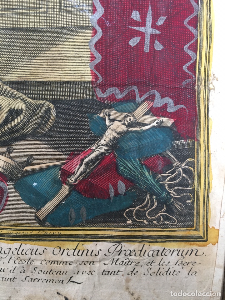 Libros antiguos: Santo Tom&aacute;s, 1740. Pergamino, gran formato. - Foto 15