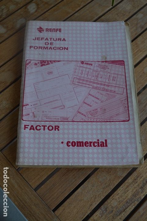 Libros antiguos: RENFE.JEFATURA DE COMERCIAL.FACTOR.A&Ntilde;O 1982 - Foto 1