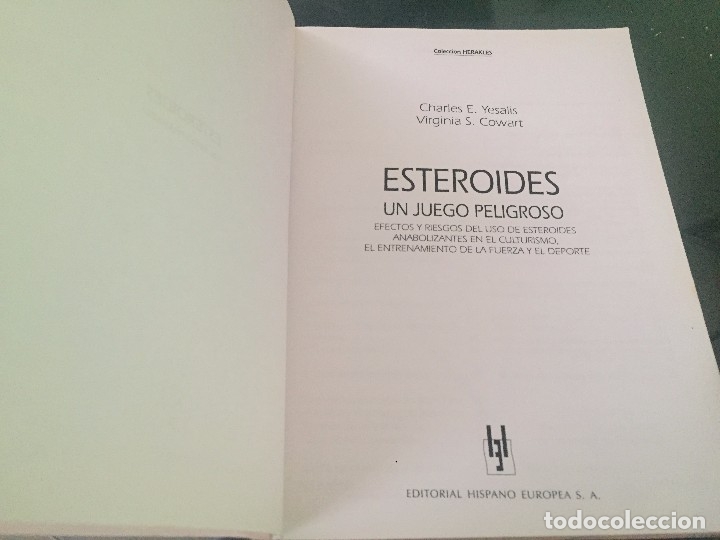 Libros antiguos: Esteroides. Un juego peligroso - Foto 2
