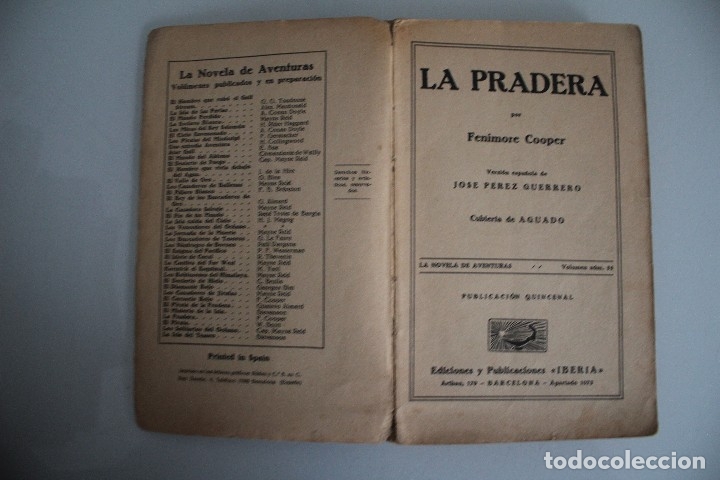 Libros antiguos: LA PRADERA - Foto 1