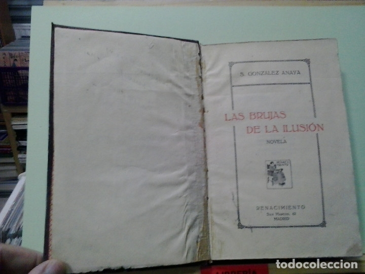 Libros antiguos: LMV - Las brujas de la ilusi&oacute;n. S. Gonz&aacute;lez Anaya - Foto 2