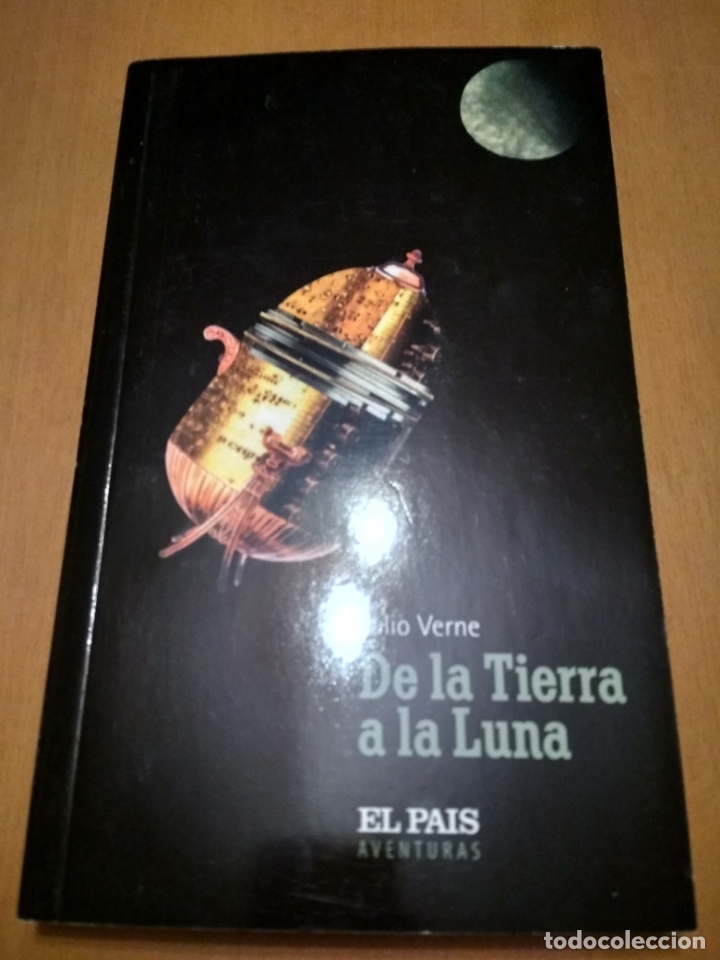 Libros antiguos: De la tierra a la luna - Foto 1