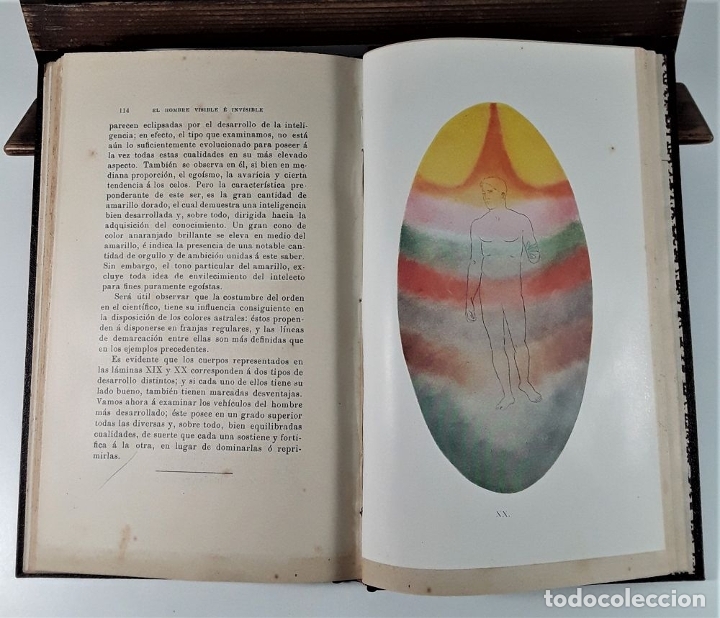 Libros antiguos: EL HOMBRE VISIBLE É INVISIBLE. C. W. LEADBEATER. BARCELONA. 1908. - Foto 7 - 183253330