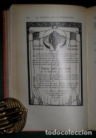 Libros antiguos: GERIN, Octave-Jacques: LA TECNICA DE LA PUBLICIDAD - Foto 4