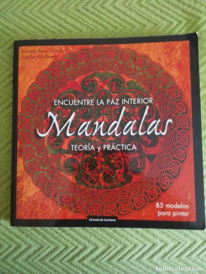 Libros antiguos: Titulo: MANDALAS,TEORIA Y PRACTICA. . 85 modelos para pintar. - Foto 1