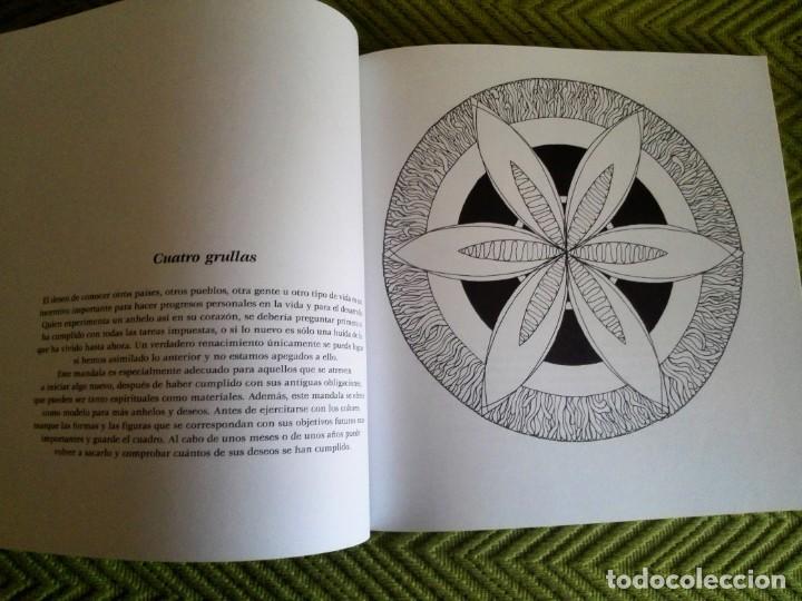 Libros antiguos: Titulo: MANDALAS,TEORIA Y PRACTICA. . 85 modelos para pintar. - Foto 3