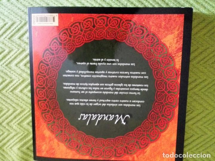 Libros antiguos: Titulo: MANDALAS,TEORIA Y PRACTICA. . 85 modelos para pintar. - Foto 5