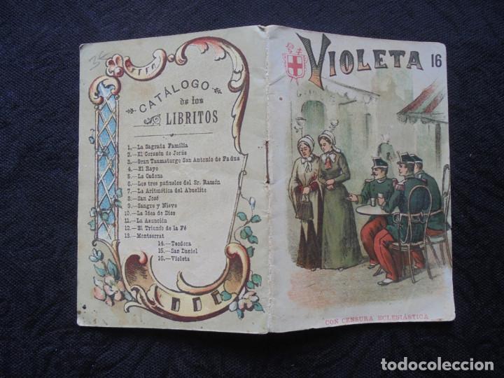 Libros antiguos: Librito  Violeta .   Edit. Pons Y C&iacute;a - Foto 1