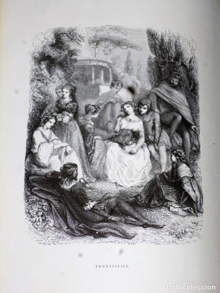 Libros antiguos: CONTES DE BOCCACE. Gravures - Foto 2