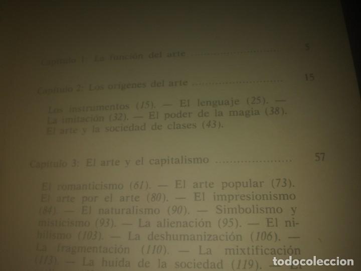 Libros antiguos: Libro LA NECESIDAD DEL ARTE Ernst Fischer - Foto 3