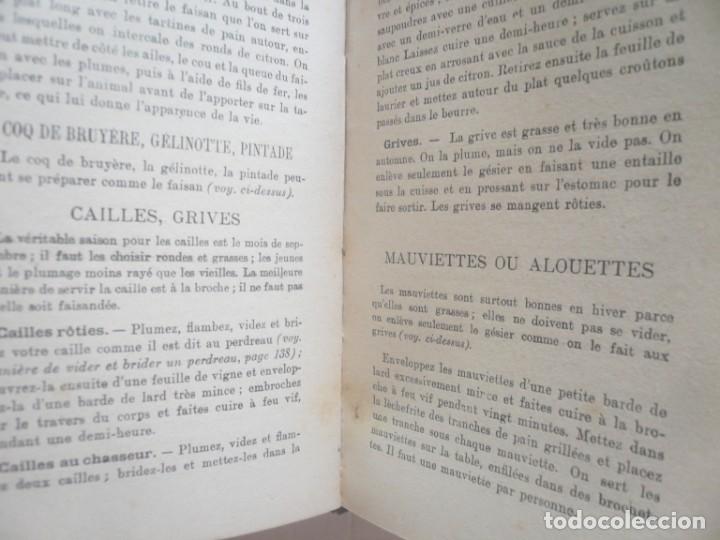Libros antiguos: La v&eacute;ritable Cuisine de Famille - Foto 3