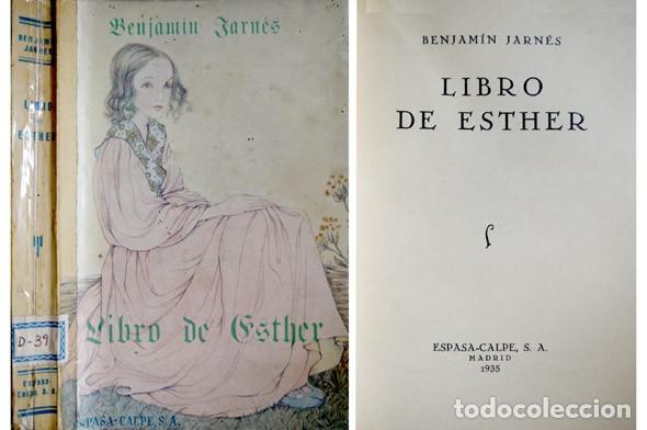 Libros antiguos: JARN&Eacute;S, Benjam&iacute;n.  Libro de Esther. Primera edici&oacute;n.  1935. - Foto 1
