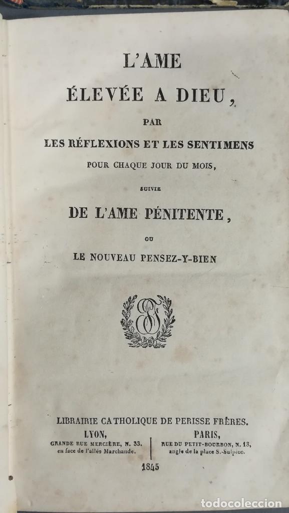 Libros antiguos: LIBROS FRANCESES ANTIGUOS - Foto 5