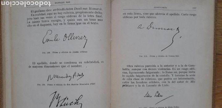 Libros antiguos: GRAFOLOGIA, MATILDE RAS, COLECCION LABOR, - Foto 7