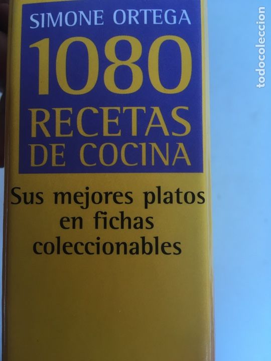 Libros antiguos: 1080 RECETAS DE COCINA SIMONE ORTEGA - Foto 1