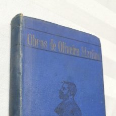 Libros antiguos: HISTORIA DE LA CIVILIZACIÓN IBÉRICA. EN PORTUGUÉS. 1918. OLIVEIRA MARTINS. . Lote 184627258