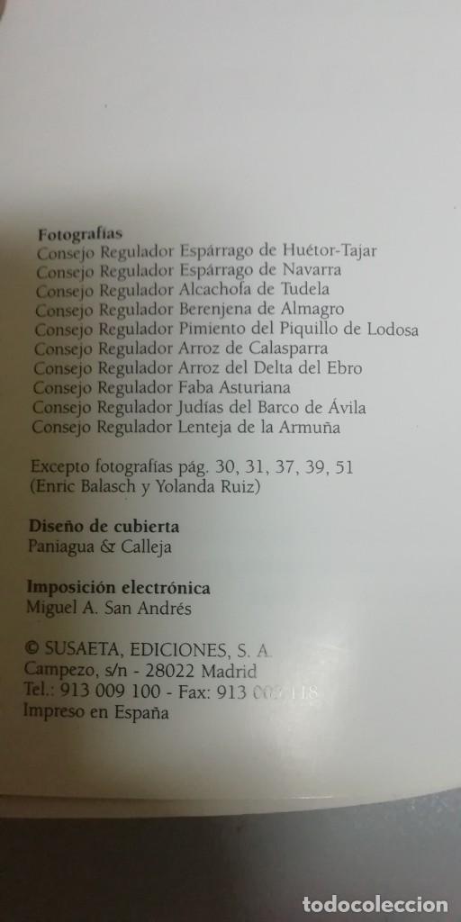 Libros antiguos: Legumbres arroces y hortalizas - Foto 3