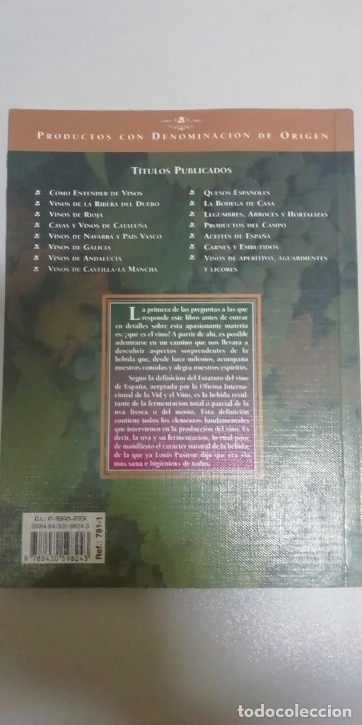 Libros antiguos: Como entender de vinos - Foto 2