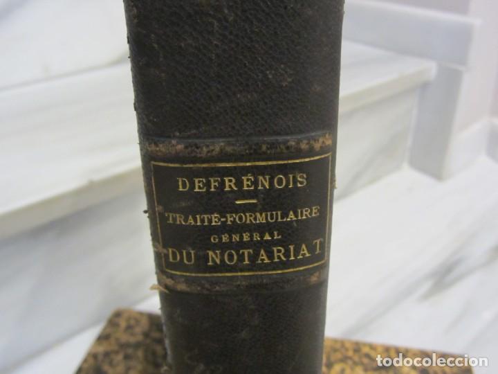 Libros antiguos: 4 Tomos. Traite Formulaire General du Notoriat. Défrenois. Año 1907 - Foto 3 - 184879683