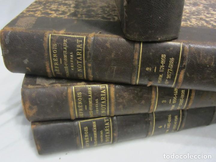 Libros antiguos: 4 Tomos. Traite Formulaire General du Notoriat. Défrenois. Año 1907 - Foto 4 - 184879683