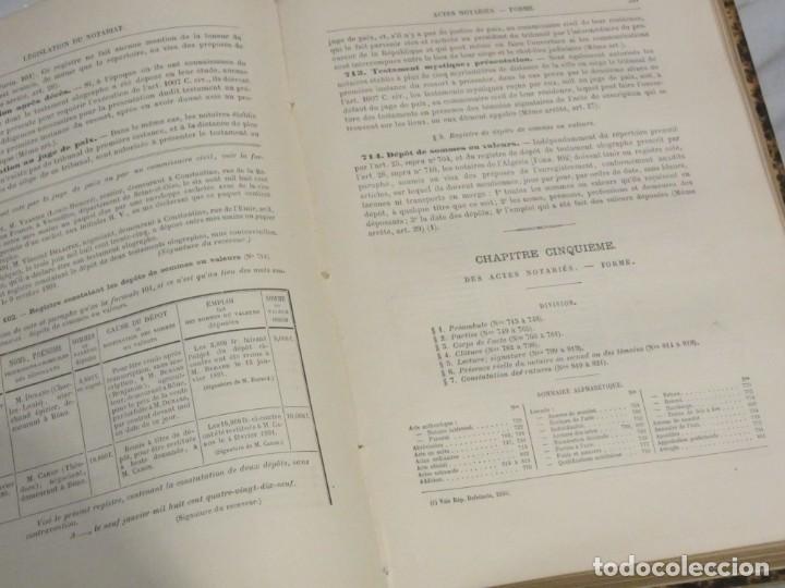 Libros antiguos: 4 Tomos. Traite Formulaire General du Notoriat. Défrenois. Año 1907 - Foto 13 - 184879683