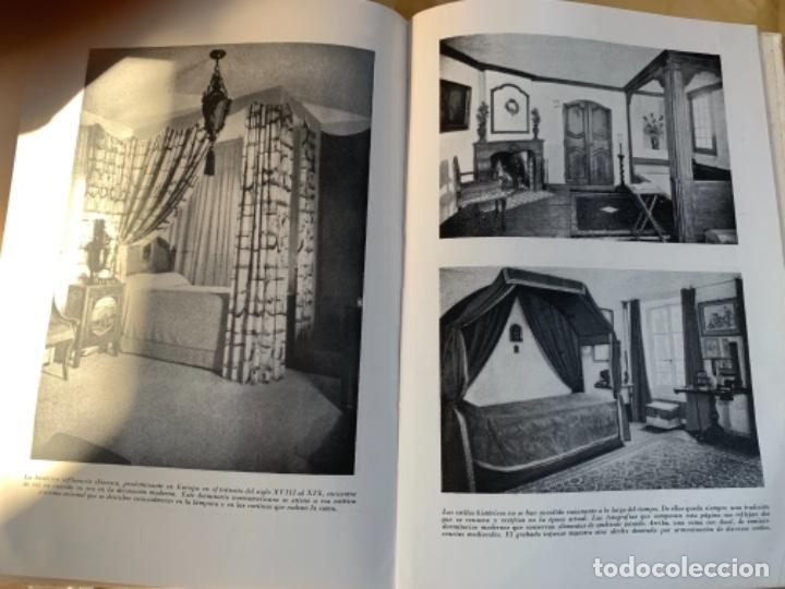 Libros antiguos: Dormitorios, Monograf&iacute;a &ldquo;Arte y Hogar&rdquo; - Foto 4