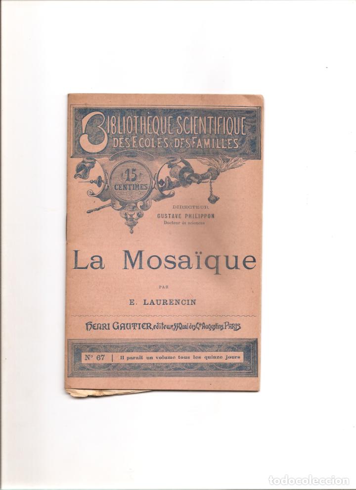 Libros antiguos: 20. LA MOSAIQUE. MOSAICOS. - Foto 1