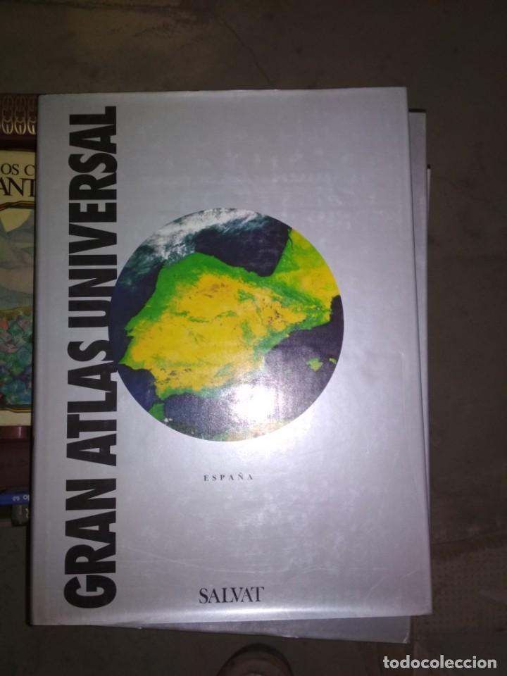 Libros antiguos: Gran Atlas universal, Salvat 1994, 5 tomos - Foto 1