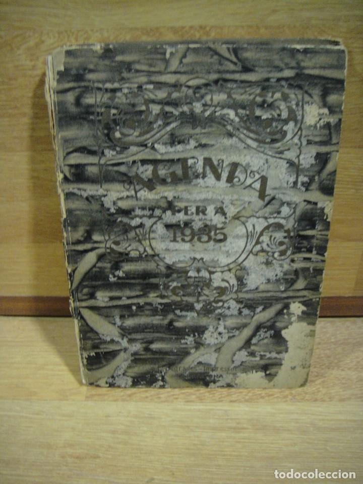 Libros antiguos: calendari del pages , agenda per a 1935 - Foto 1