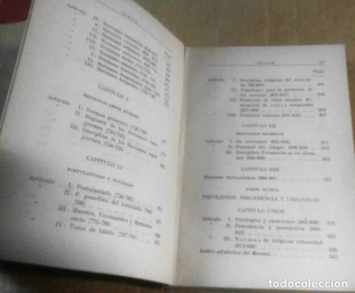 Libros antiguos: Manual seráfico de los FF. MM. Capuchinos de las provincias de España y de sus custodias y misiones, - Foto 3 - 186103706