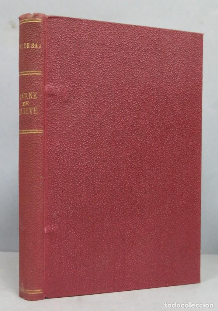Libros antiguos: 1921.- CARNE DE RELIEVE. LOPEZ DE SAA - Foto 1