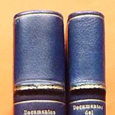Libros antiguos: DOCUMENTOS DEL ARCHIVO GENERAL DE LA VILLA DE MADRID (SEGUNDA SERIE: 2 VOLS) -1932 -MEDIA PIEL-NUEVO