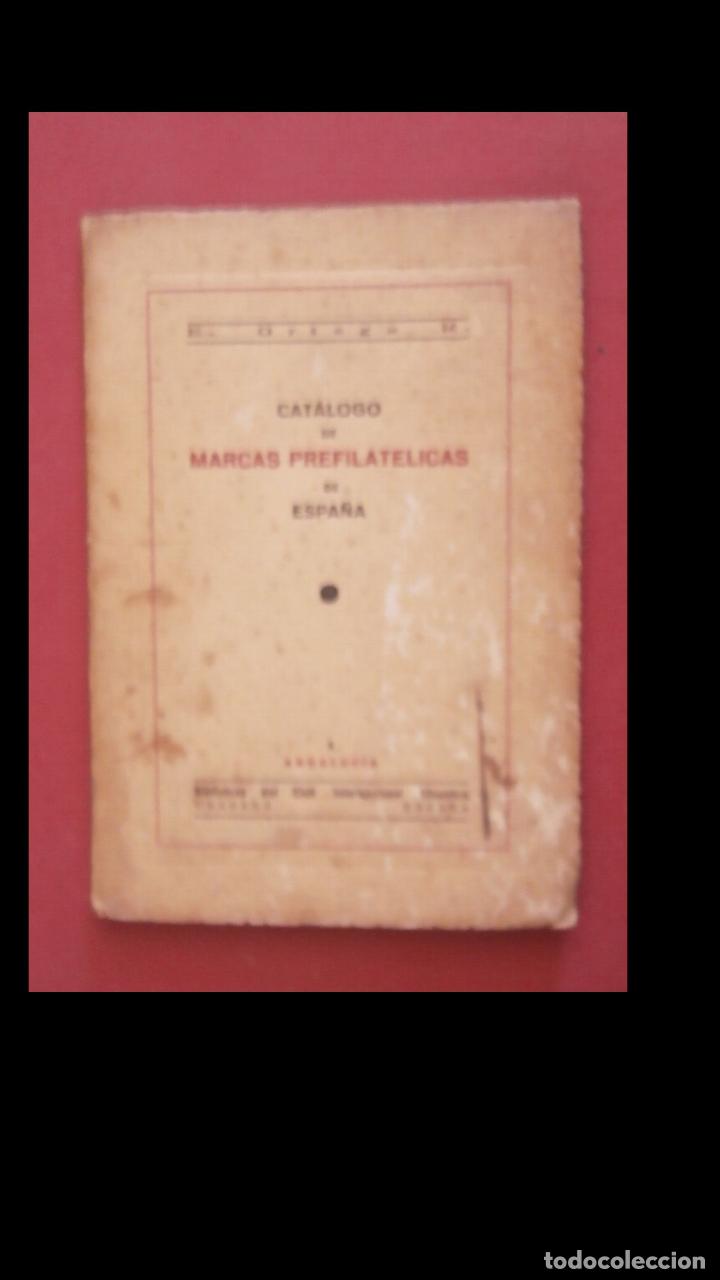 Old books: Cat&aacute;logo de marcas prefilatelicas de Espa&ntilde;a. I. Andalucia. Eduardo Ortega Martinez