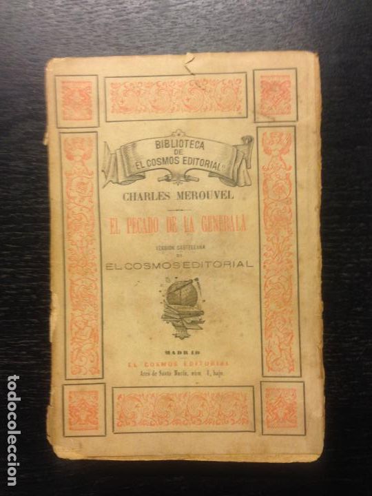 Libros antiguos: EL PECADO DE LA GENERALA, CHARLES MEROUVEL, 1891 - Foto 1