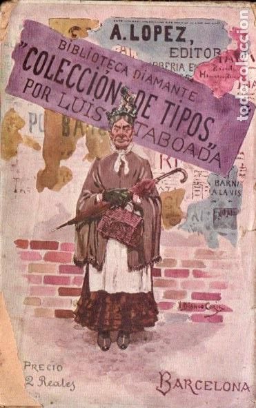 Libros antiguos: LUIS TABOADA : COLECCION DE TIPOS (COL. DIAMANTE, c. 1900) - Foto 1