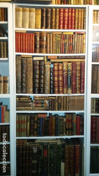Libros antiguos: Gran colecci&oacute;n de libros antiguos. - Foto 5